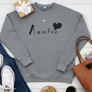 Auntie Script Graphic Sweatshirt